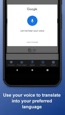 English to Czech Translator android App screenshot 2